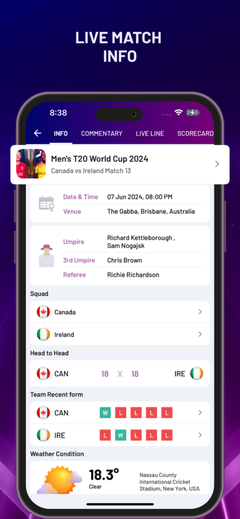 Real-time betting with instant live updates